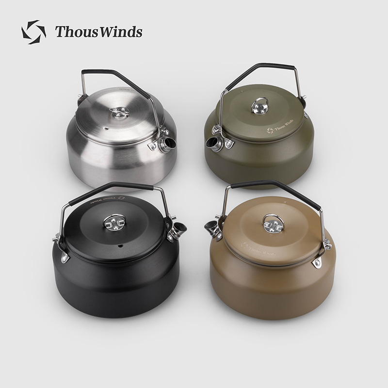 Camping Cooking Survival - Thous Winds 야외 캠핑 주전자, 휴대용