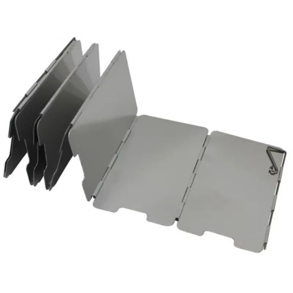 Camping Cooking Multi Tool - 9개의 플레이트로 구성된 캠핑용 조리용 바람막이,