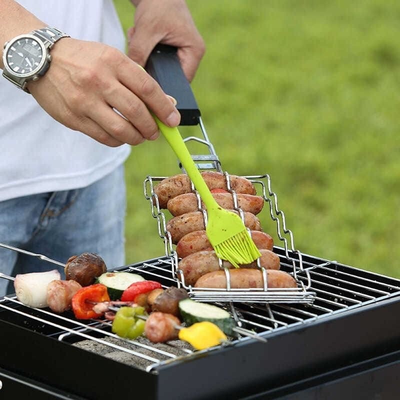 Camping Cooking Grill - 휴대용 캠핑 바베큐 그릴 컴팩트 경량