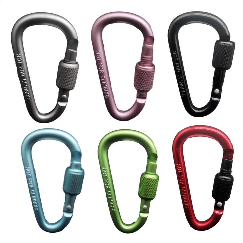 Camping Cooking Accessories - 1PC 알루미늄 합금 Carabiner 안전 버클