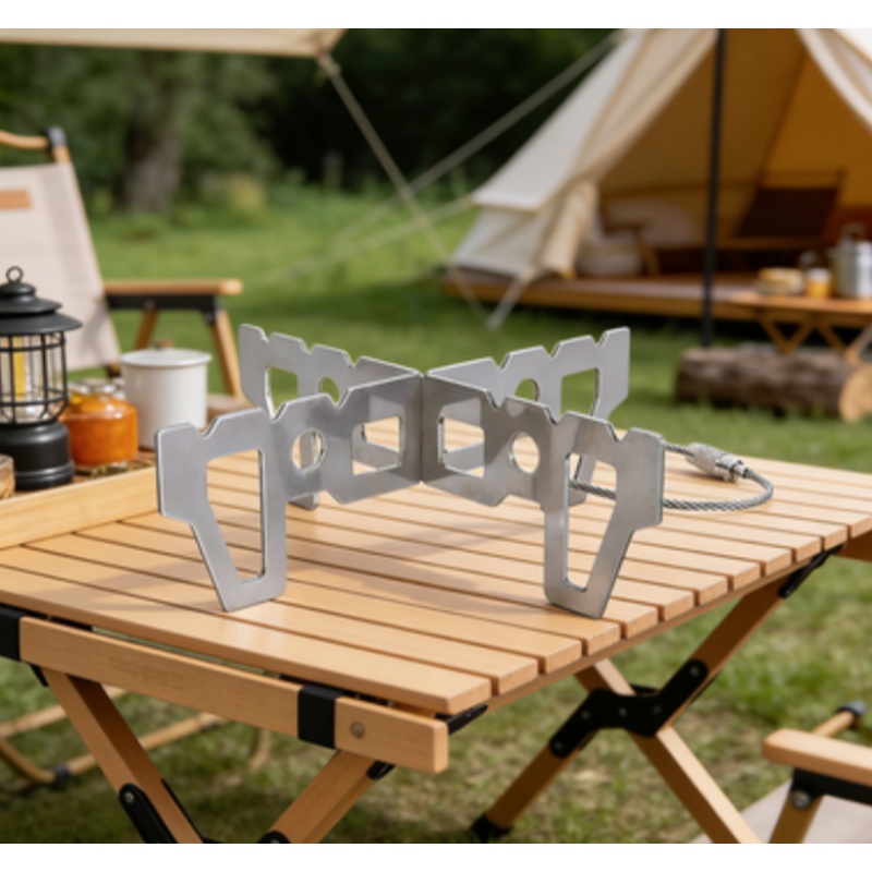 1 쌍 스테인레스 스틸 알코올 스토브 크로스 스탠드 안 - Camping Cooking Alcohol 리뷰 및 가격