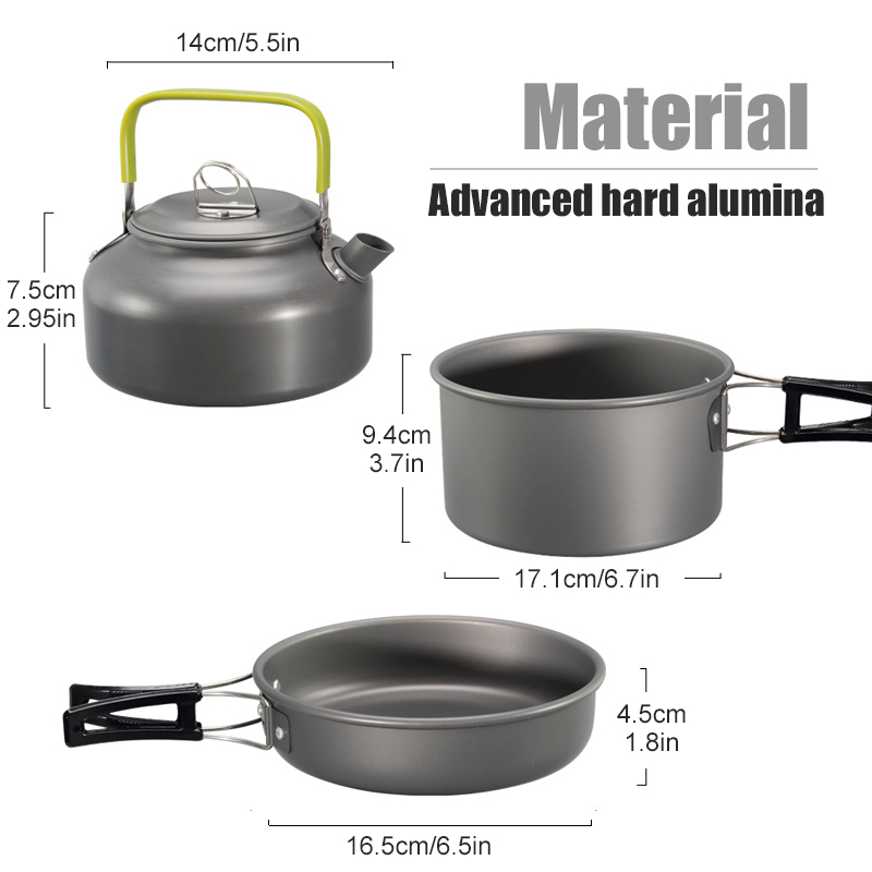 WESTTUNE 캠핑 조리기구 키트 알루미늄 야외 휴대 - Camping Cooking Survival 리뷰 및 가격