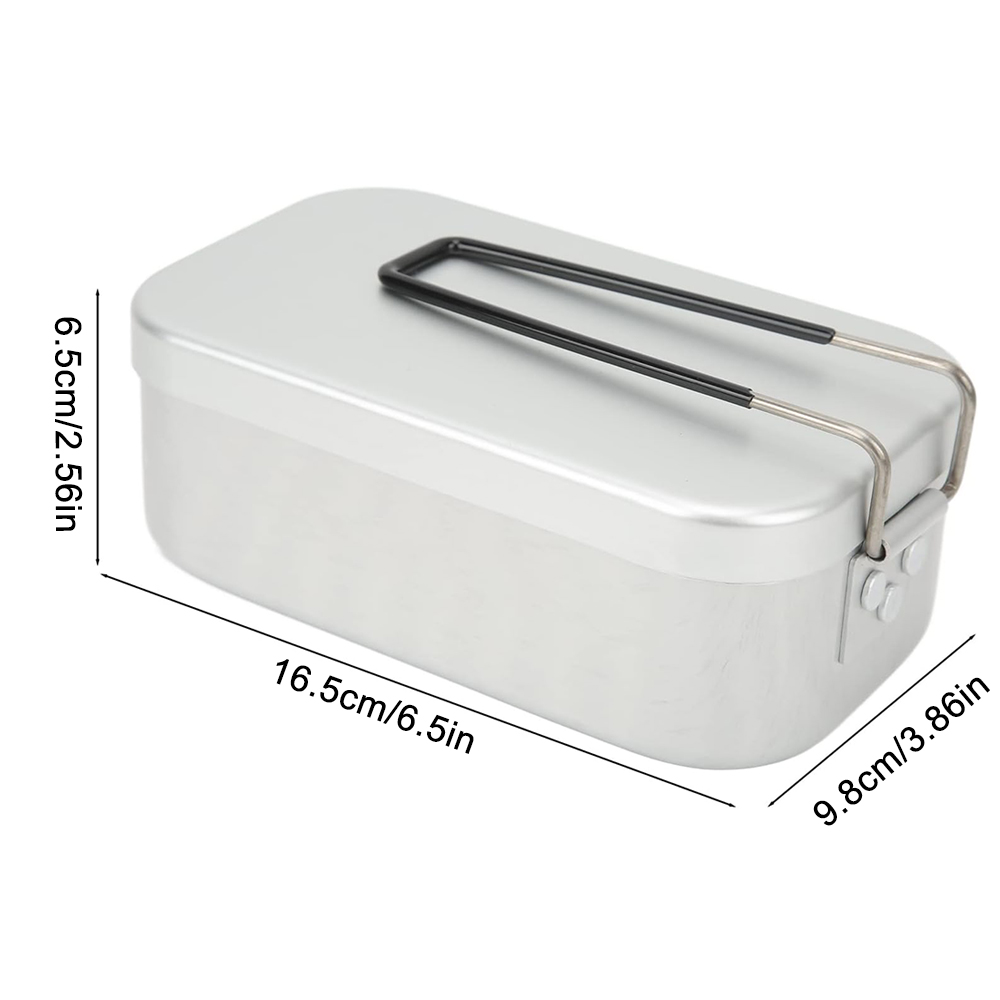 800ML 알루미늄 도시락 상자 야외 캠핑 조리기구 식 - Camping Cooking Survival 리뷰 및 가격