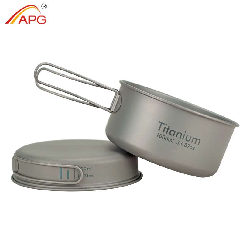 APG 초경량 티타늄 팬, 야외 캠핑 식기, 티타늄 냄 - Mess Kit Titanium 리뷰 및 가격