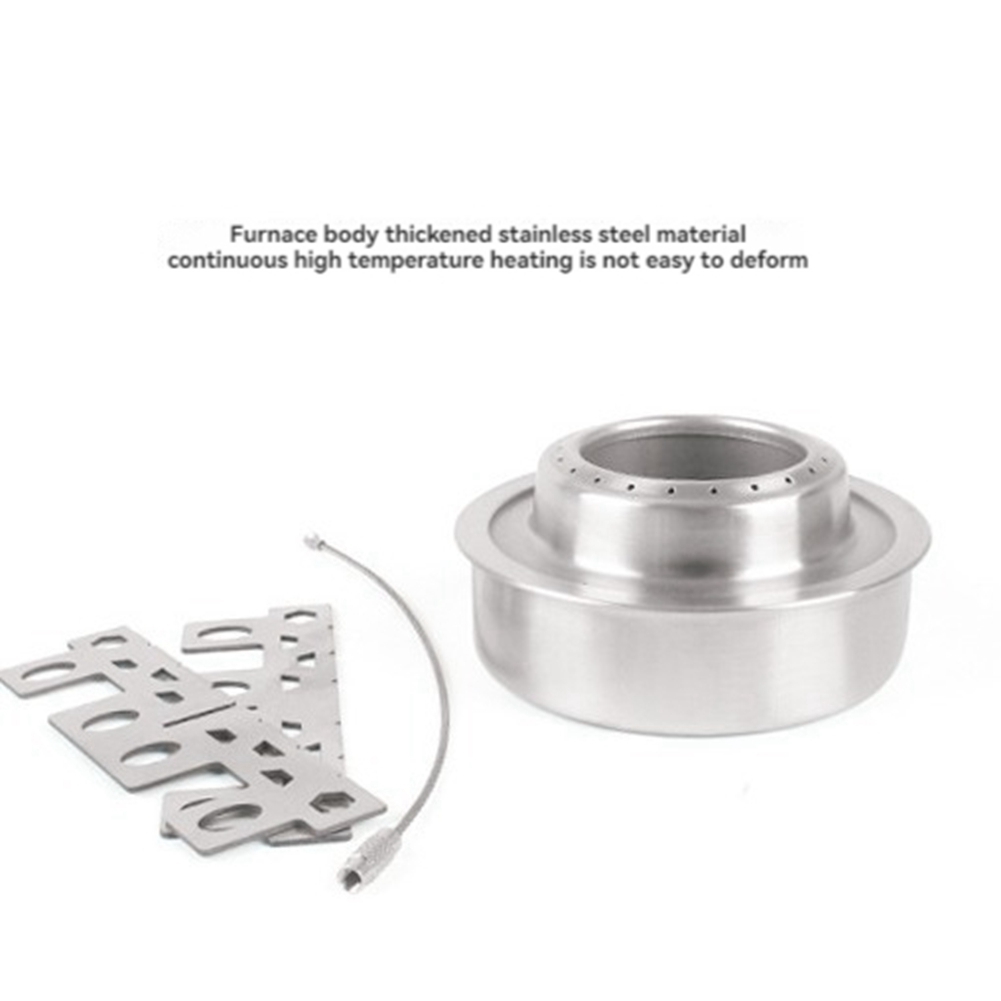 휴대용 미니 알코올 스토브 십자가 스토브 스탠드 랙 야 - Camping Cooking Multi Tool 리뷰 및 가격