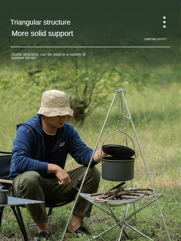 캠핑 모닥불 삼각대, 휴대용 삼각 지지대, 캠핑 모닥불 - Camping Cooking Multi Tool 리뷰 및 가격