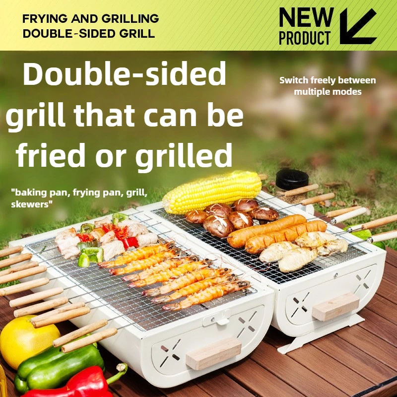 바베큐 오븐 가정용 그릴 휴대용 야외 캠핑용 무연 그릴 - Camping Cooking Grill 리뷰 및 가격