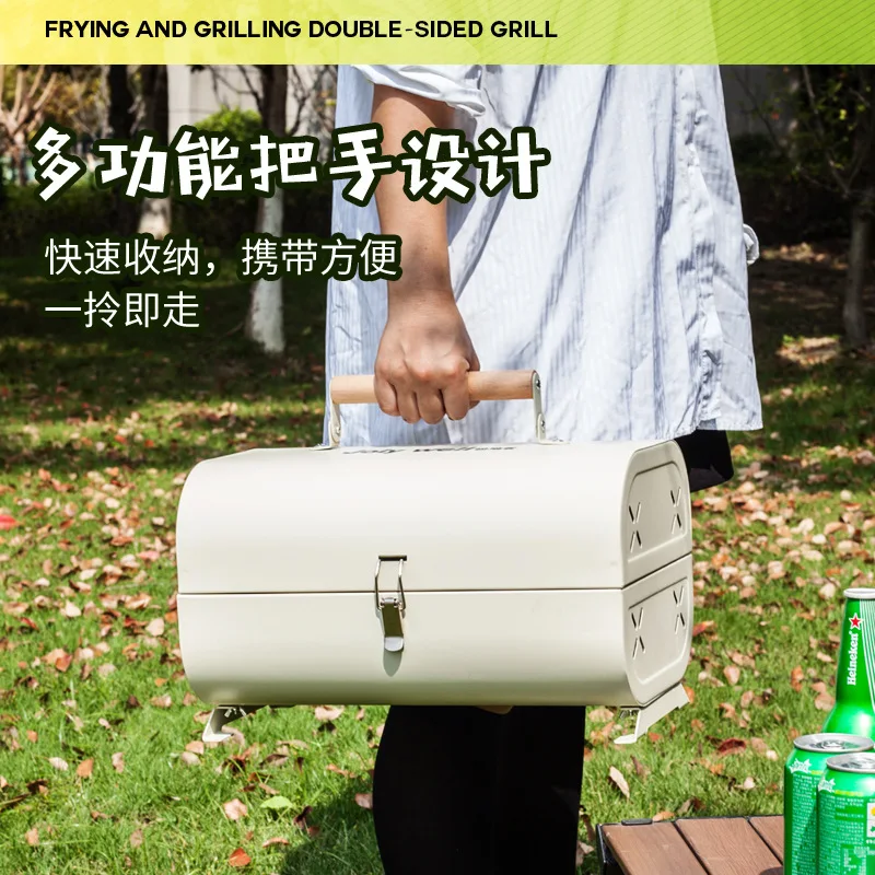 바베큐 오븐 가정용 그릴 휴대용 야외 캠핑용 무연 그릴 - Camping Cooking Grill 리뷰 및 가격