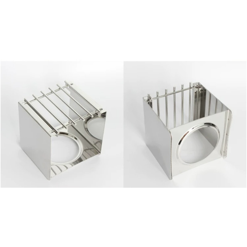 스테인리스 스틸 사각 커피 스토브 스탠드, 모카 포트  - Camping Cooking Accessories 리뷰 및 가격