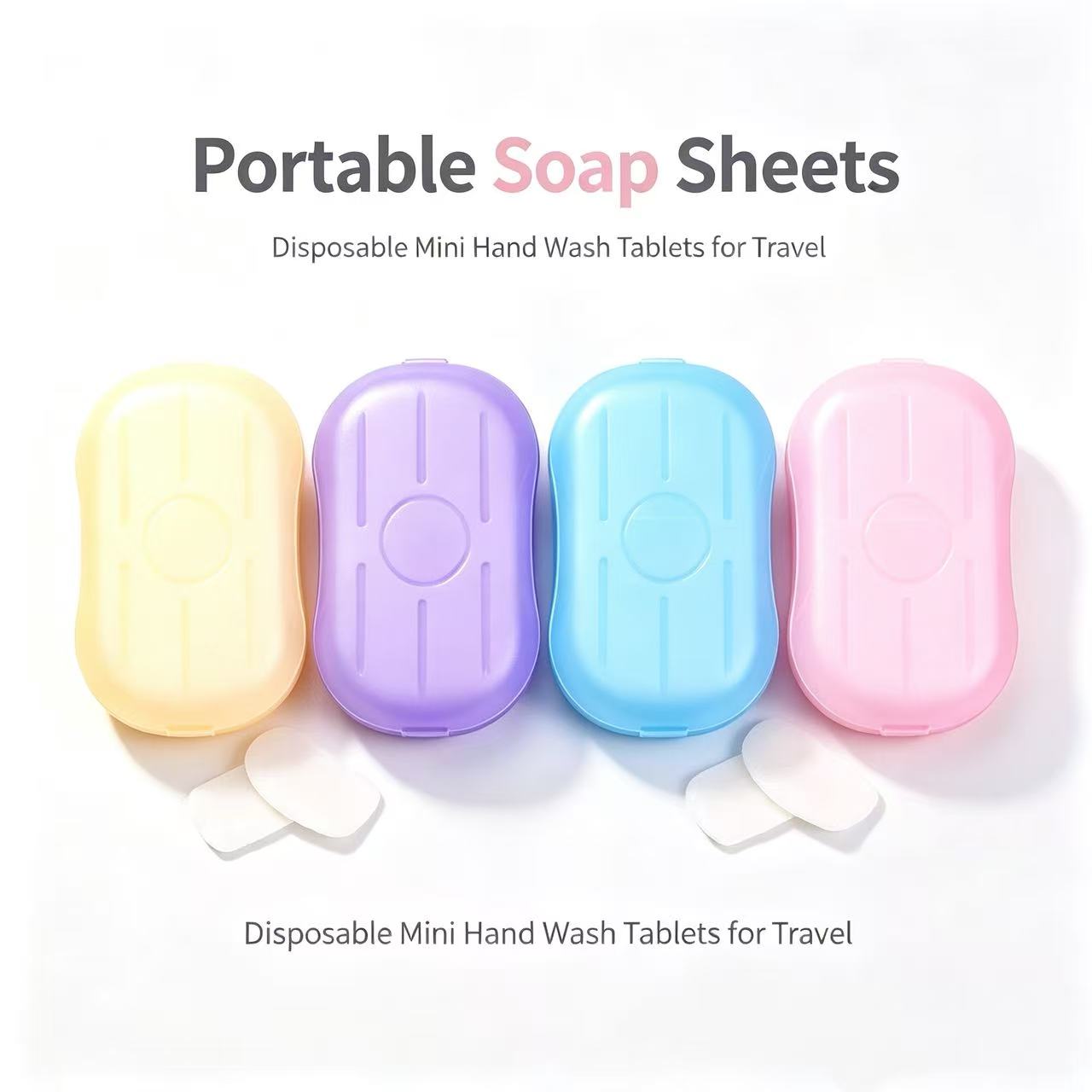 휴대용 비누 종이 시트 3개, 일회용 미니 손세정 비누 - Biodegradable Soap Camp 리뷰 및 가격