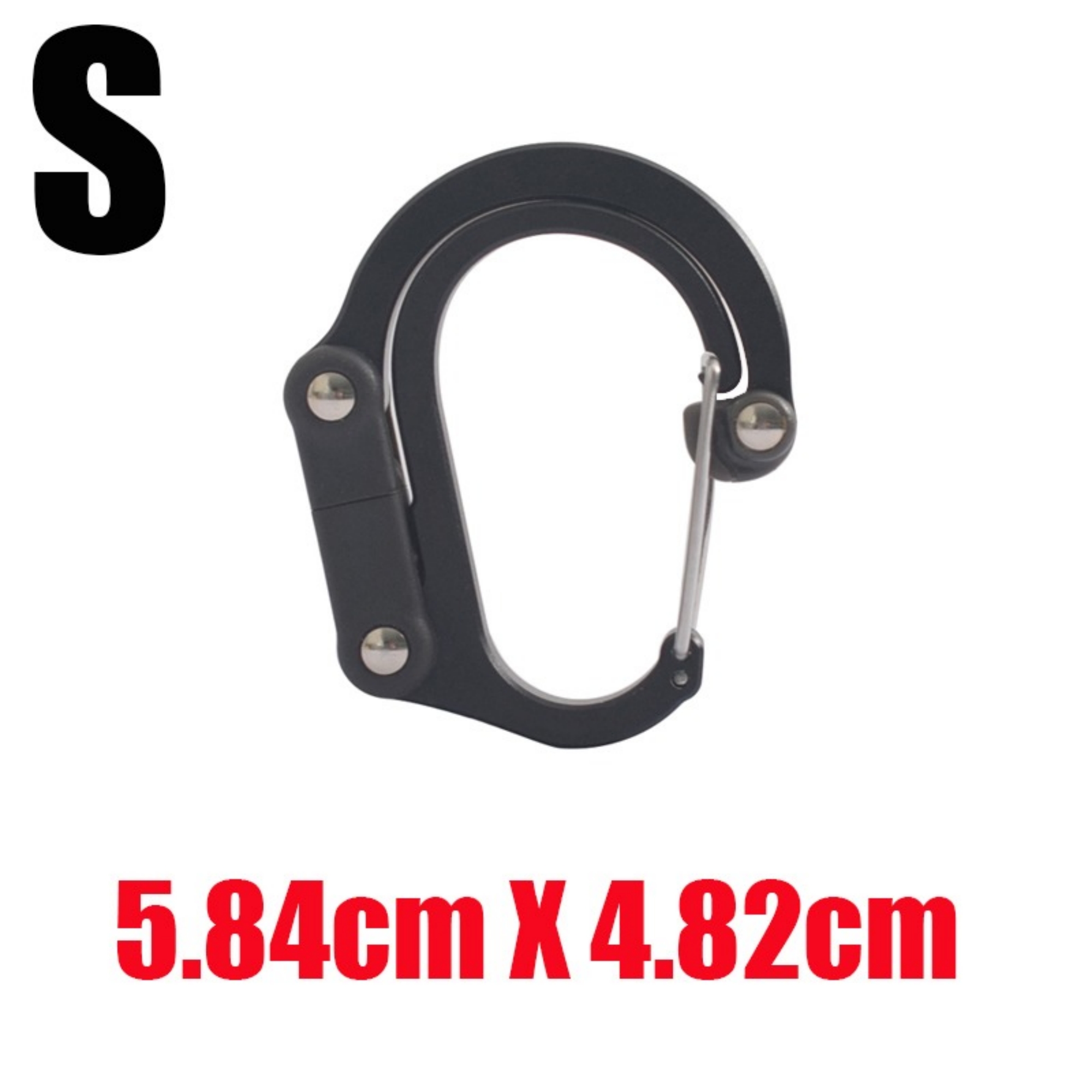 하이브리드 기어 클립 카라비너 회전 후크 클립 비잠금  - Camping Cooking Accessories 리뷰 및 가격