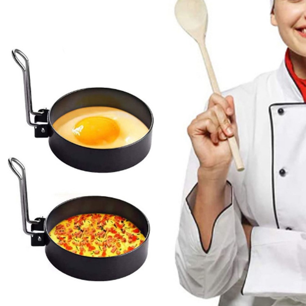 2PCS 요리 도구 스테인레스 스틸 계란 모양틀 3.5 - Camping Cooking Multi Tool 리뷰 및 가격
