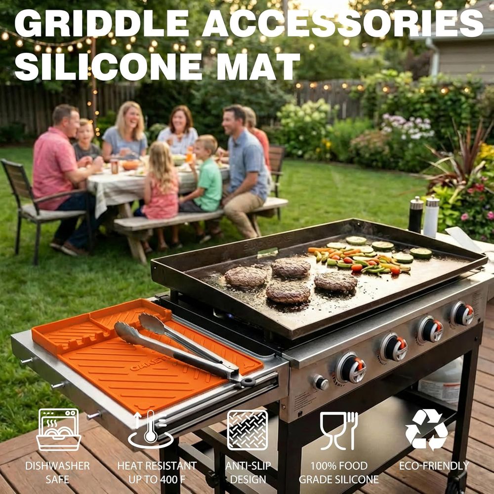 실리콘 그릴 매트 또는 그리들 액세서리, 요리, 주방, - Camping Cooking Accessories 리뷰 및 가격