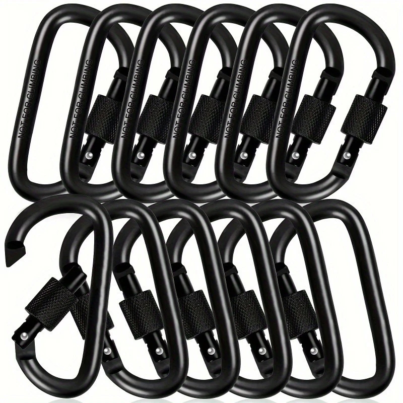 4Pcs 알루미늄 합금 D-링 Carabiner 해먹  - Camping Cooking Accessories 리뷰 및 가격