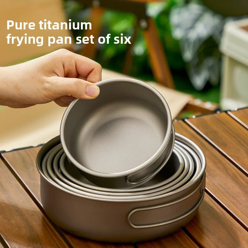 티타늄 야외 냄비 세트 피크닉 캠핑 세트 식기 접이식  - Mess Kit Titanium 리뷰 및 가격